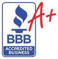 Better Business Bureau Accredited A+