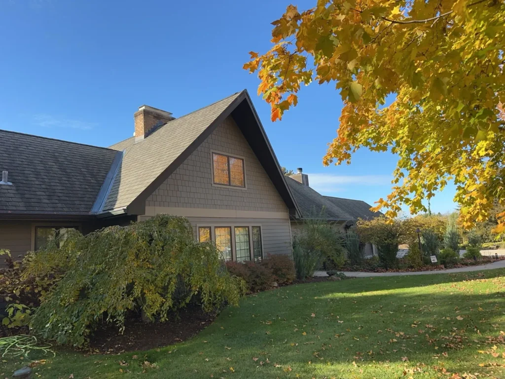 Old roof on a Rockton, IL home before replacement